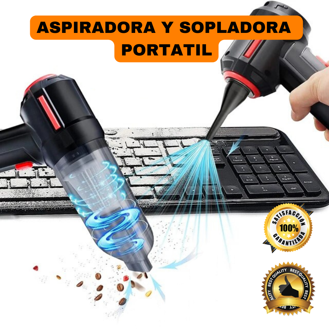 ASPIRADORA Y SOPLADORA PORTATIL