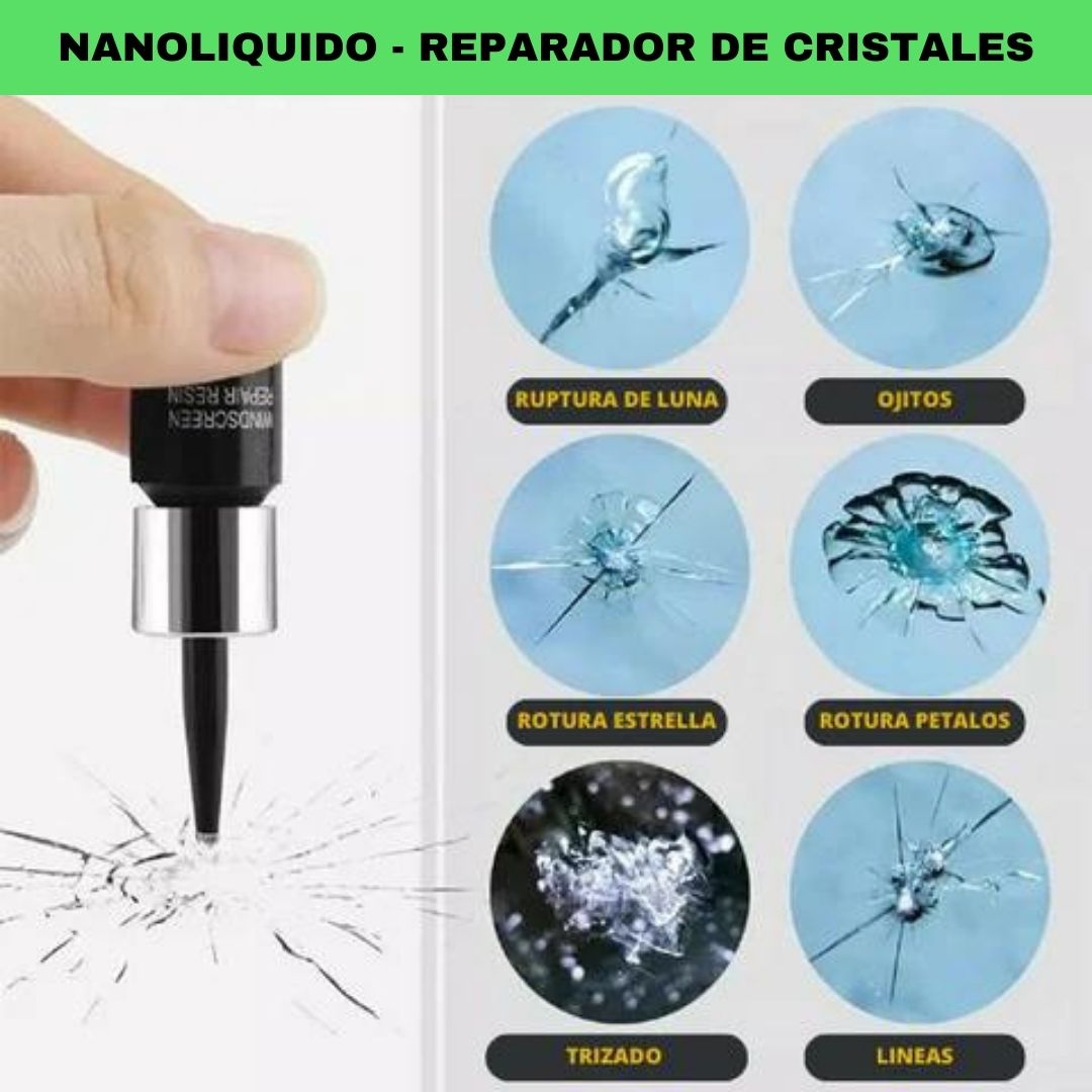 NANOLIQUIDO REPARADOR DE VIDRIOS